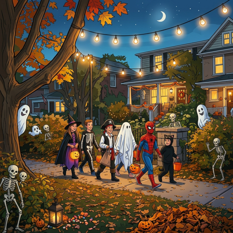 A Trick-or-Treat Adventure