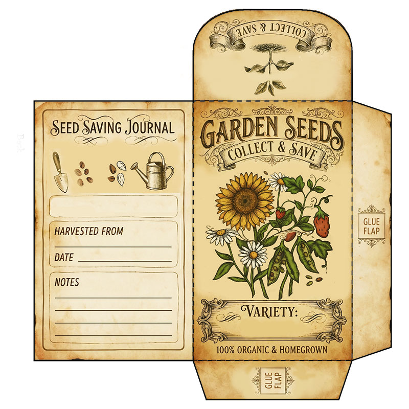 Make Seed Packets