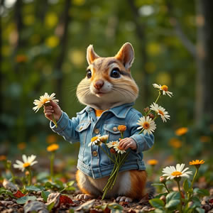 Can I give you this flower?