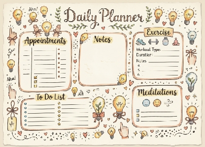 Autumn Reminders Daily Planner